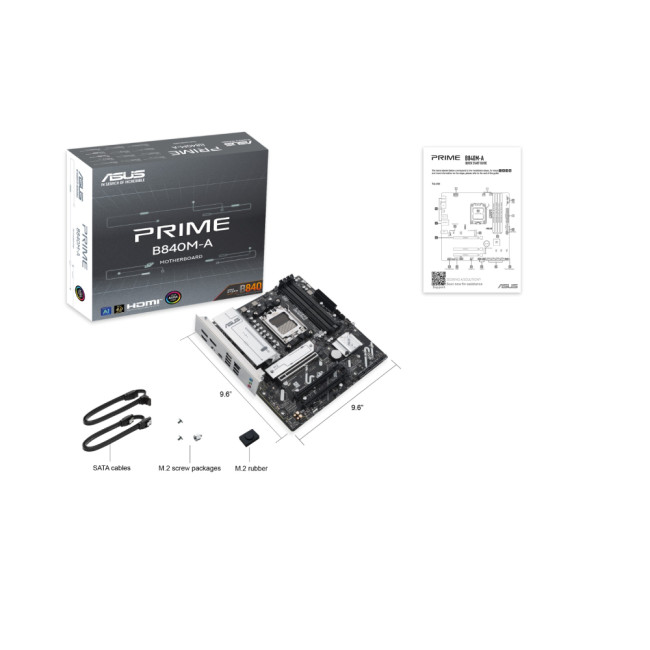 ASUS PRIME B840M-A-CSM micro ATX AM5 Motherboard