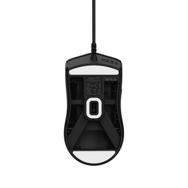 NZXT Lift 2 SYMM Ergonomic Wired Gaming Mouse - Black
