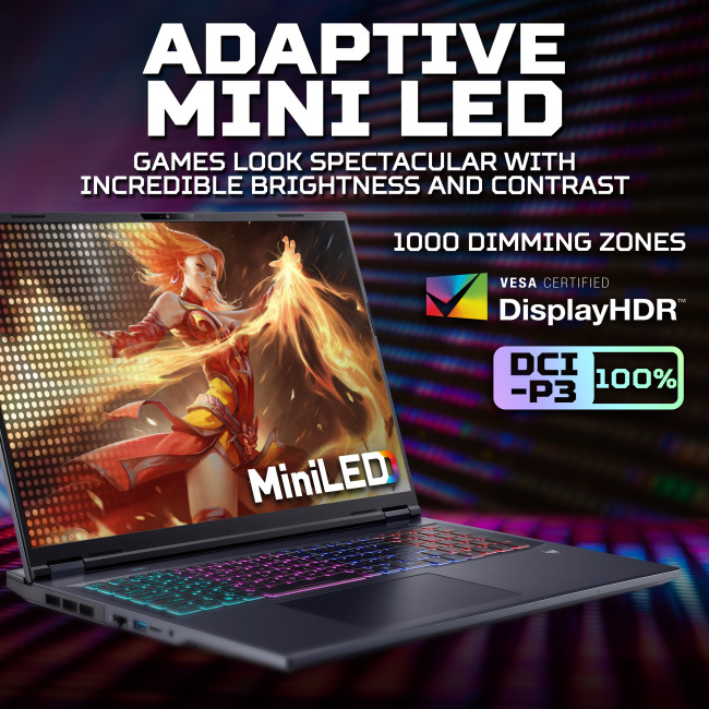 Acer Predator Helios Neo 18 AI Intel Core Ultra 9 275HX 32GB RAM 2TB SSD RTX 5070 Ti 18" Windows 11 Home Gaming Laptop