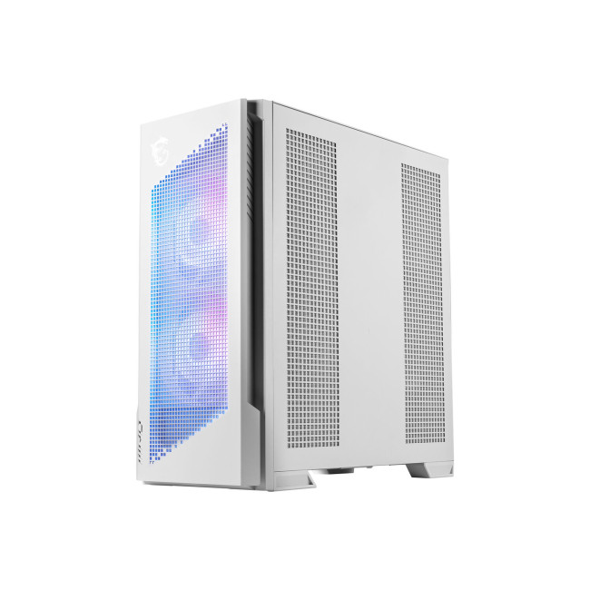 MSI MPG VELOX 300R AIRFLOW PZ Tempered Glass Mid Tower PC Case  - White
