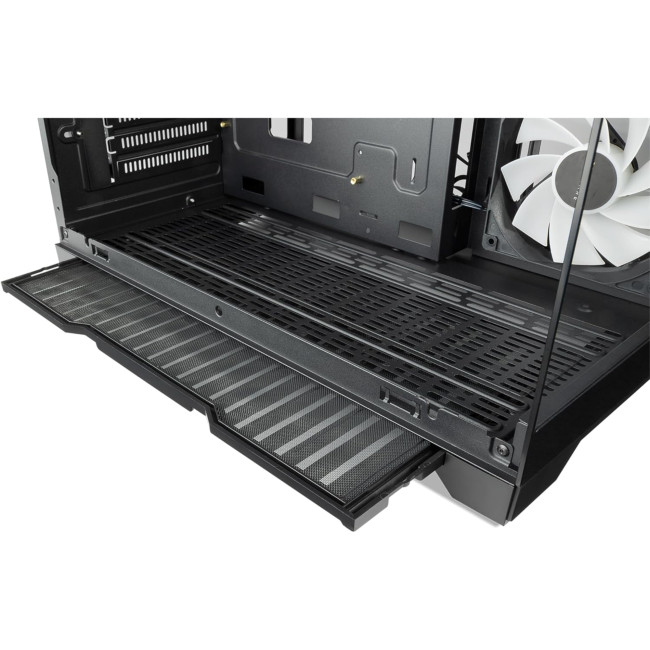 Tecware VXN Evo Micro-ATX Dual-Chamber Gaming PC Case - Black