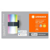 LEDVANCE Smart+ Wi-Fi 13.5W LED Up / Down RGBW Cube Wall Light Dark Grey 3000K - 4058075478077