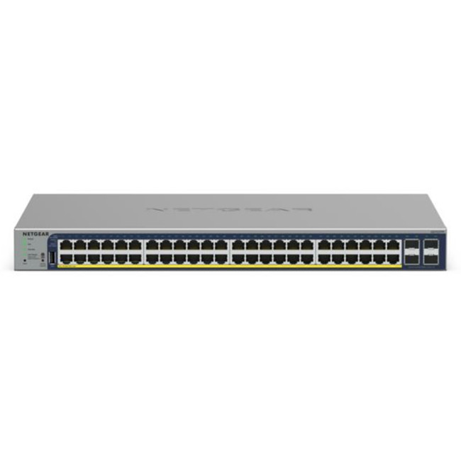 NETGEAR GS728TP Manage Gigabit Ethernet 24 Ports Network Switch - Grey