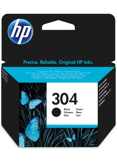 HP N9K06AE 304 ink cartridge Original Standard Yield Black 100 pages Yield, 4ml 