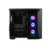 MSI MAG PANO 100R PZ Mid Tower Tempered Glass ATX Gaming PC Case - Black