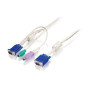 Digital Data ACC-2102 PS2 USB Cabel f1/4r KVM 3 meter - 591090