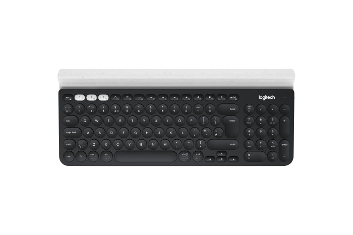 Logitech K780 keyboard RF Wireless + Bluetooth QWERTY Italian Grey, White