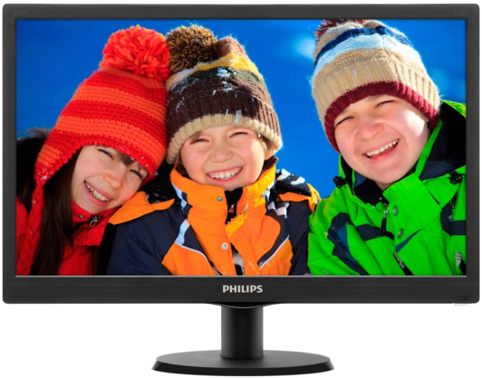 Philips V-line 203V5LSB26 19.5" LED Widescreen Monitor SmartControl lite, VGA