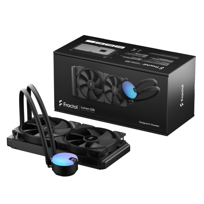 Fractal Design Lumen S28 v2 2x140 mm Fans All-in-One Liquid Cooler