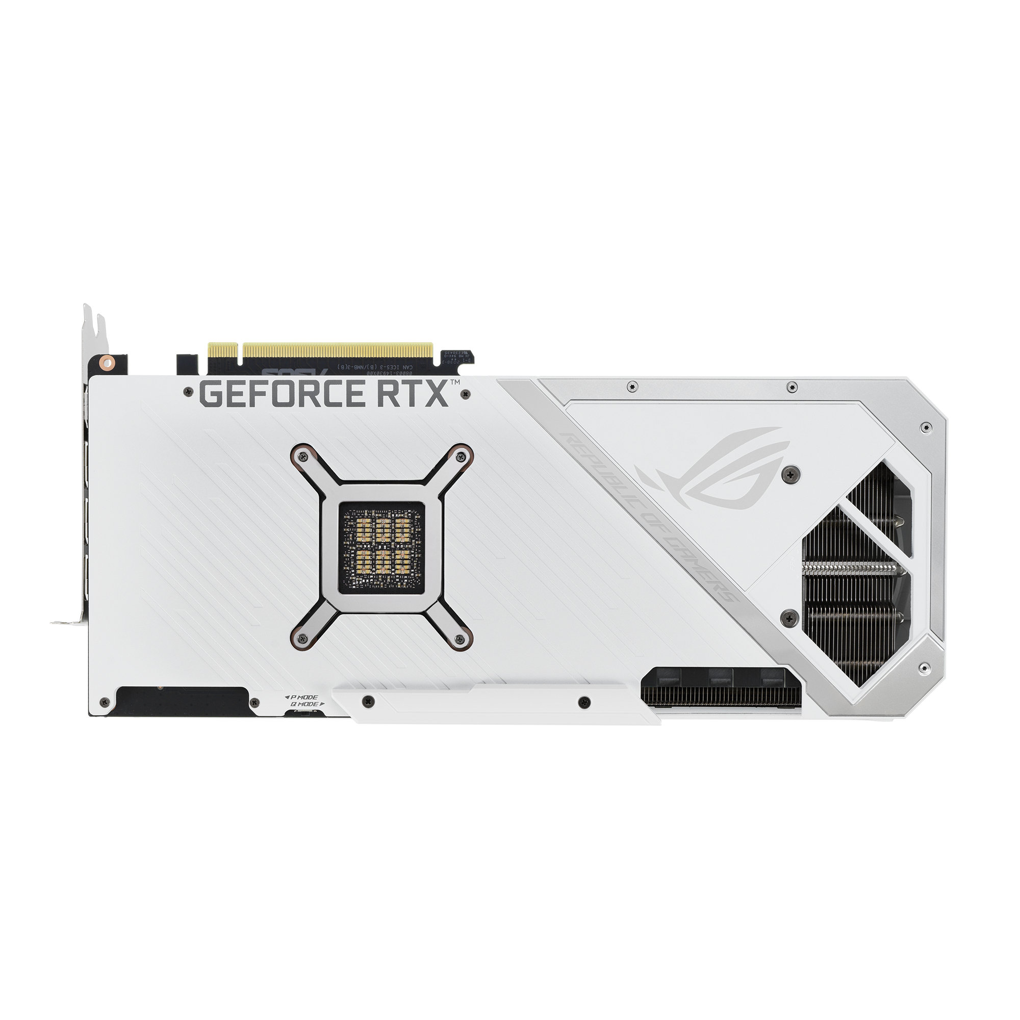 ASUS ROG STRIX RTX3080 V2 White OC Edition 10Gb GDDR6X LHR GPU