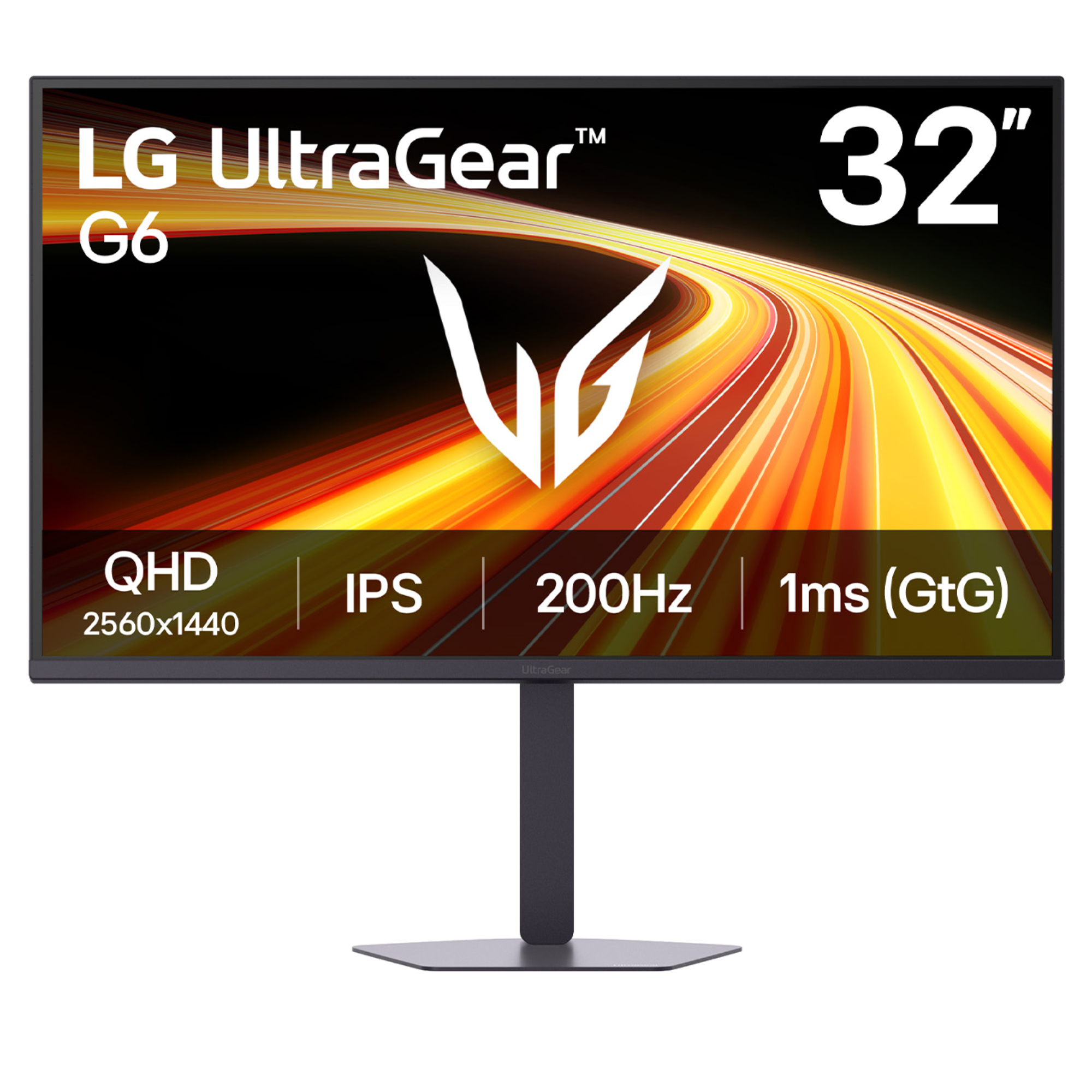 LG UltraGear G6 32G620B-B 31.5" Quad HD IPS 200Hz 1ms Height Adjustable Gaming Monitor