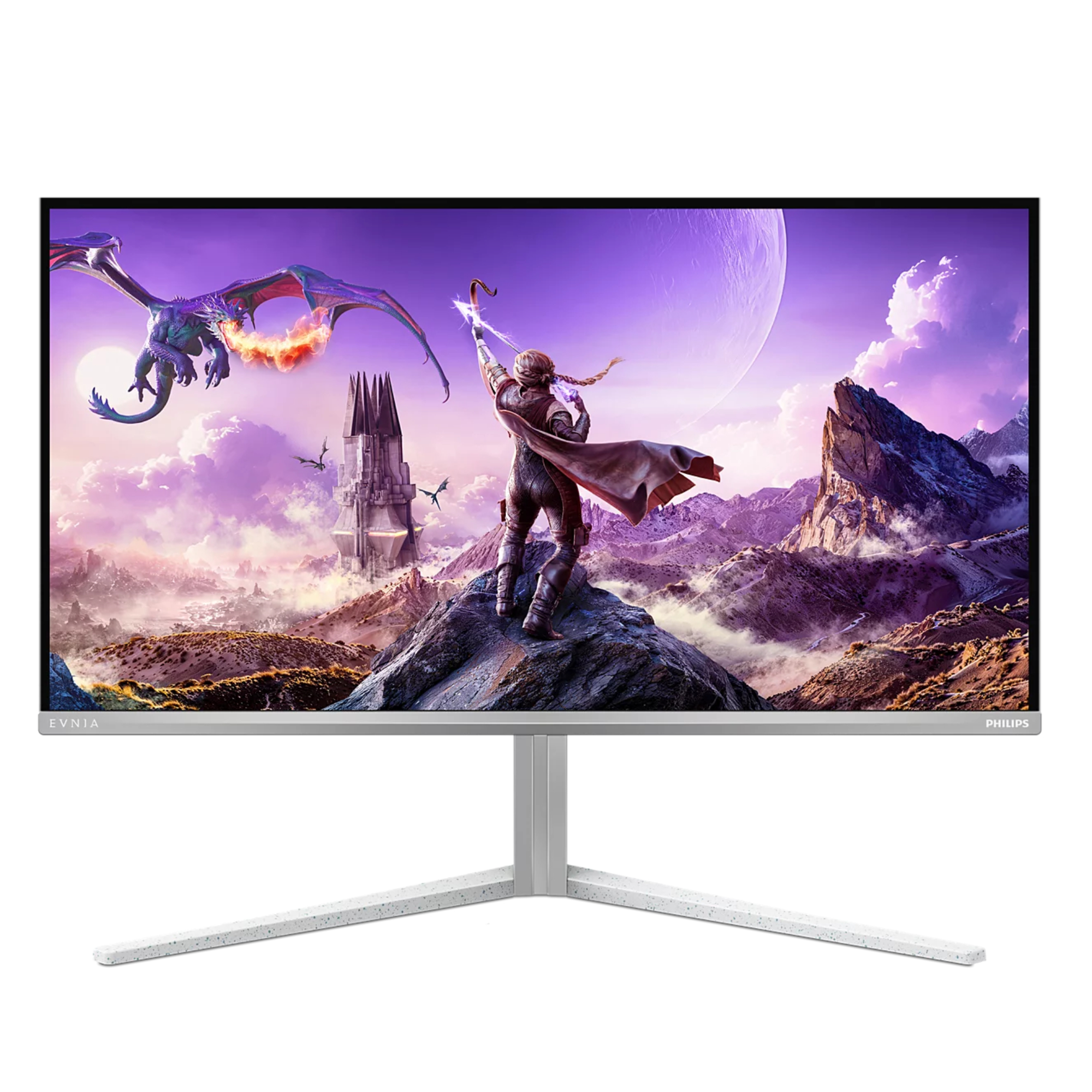 Philips Evnia 32M2N6901A/00 31.5" 4K Ultra HD QD-OLED 165Hz 0.03ms USB-C Height Adjustable Gaming Monitor with Speakers