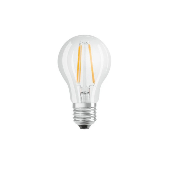Osram Base Classic A60 7 Watt E27 Warm White Clear LED Bulb - Twin Pack