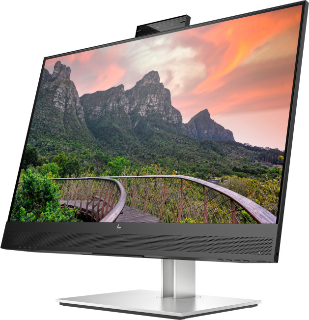 HP E27m G4 27 inch 2560 x 1440 Quad HD IPS LCD Conferencing Flat Monitor