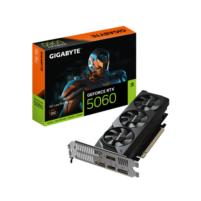 Gigabyte GeForce RTX 5060 Low Profile 8GB OC Graphics Card