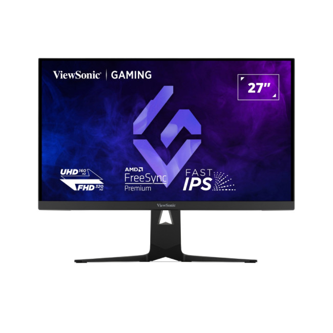Viewsonic XG275D1-4K 27" Fast IPS Dual Mode 160Hz-320Hz 0.5ms Gaming Monitor