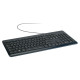 Targus Slim Internet Multimedia USB Keyboard 11Internet hot keys - Black
