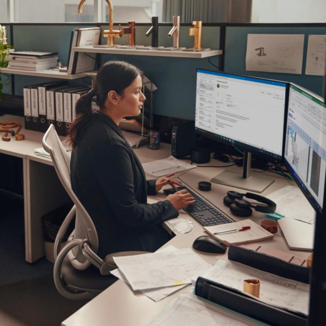 HP Pro T550 Thin Clint Intel Celeron J6412 8GB RAM 64GB SSD Windows 10 IoT Enterprise USFF Desktop PC