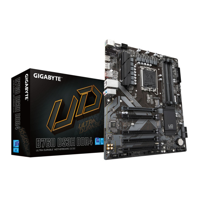 GIGABYTE B760 DS3H DDR4 ATX Intel LGA1700 Motherboard