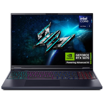 Acer Predator Helios Neo 16 AI PHN16-73-77QA NH.QX3EK.002 Intel Core Ultra 7 255HX 16GB RAM 1TB SSD RTX 5070 16" WQXGA Windows 11 Home Gaming Laptop