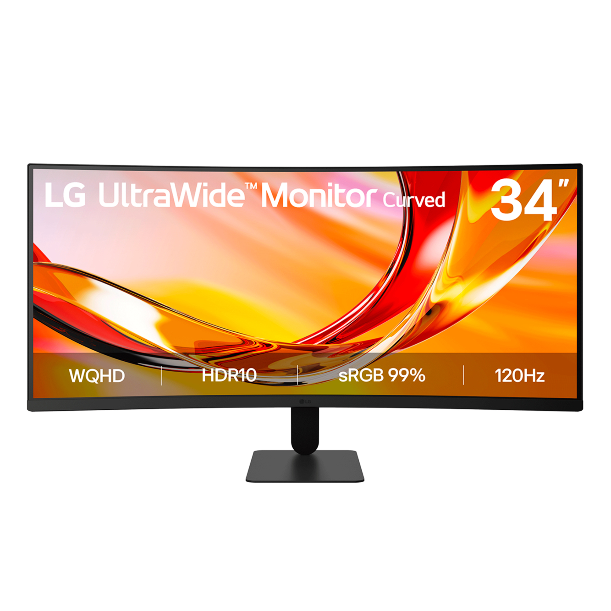 LG UltraWide U6 34U601B 34" Quad HD VA 120Hz 5ms FreeSync Premium Curved Monitor