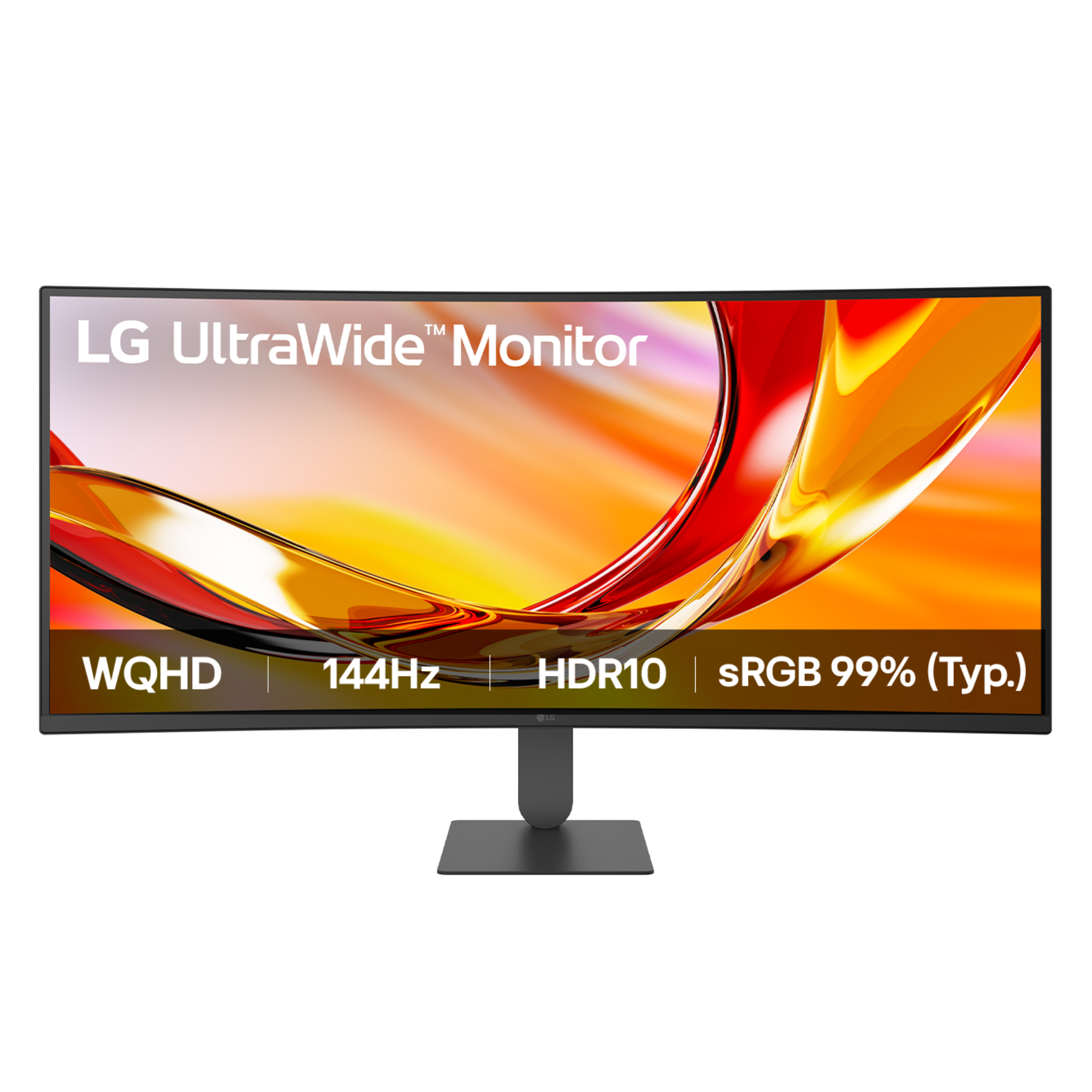 LG UltraWide 34U620B-B 34" Quad HD VA 144Hz 5ms Height Adjustable Curved Monitor