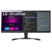 LG 34WN750 34" UWQHD IPS LED Monitor AMD FreeSync Aspect Ratio 21:9 Response Time 5ms Built in Speakers HDMI USB DP