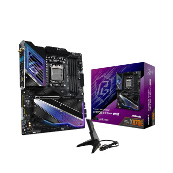 Asrock X870E NOVA WIFI DDR5 ATX Socket AM5 Motherboard