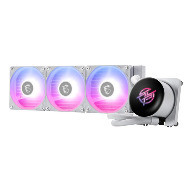 MSI MPG CORELIQUID P13 360 Intel/AMD 360mm AIO CPU Liquid Cooler - White