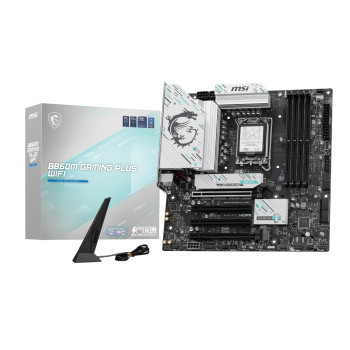 MSI B860M GAMING PLUS WIFI micro ATX DDR5 Intel LGA 1851 Motherboard