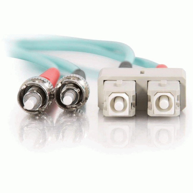 C2G 7m Fiber Optic Cable 10Gb Base-SR & LRM SC/ST LSZH Duplex Multimode 50/125