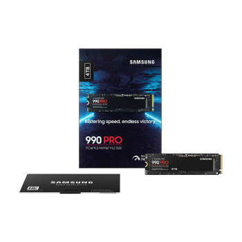 Samsung 990 PRO M.2 4TB PCI Express 4.0 V-NAND MLC NVMe SSD Solid State Drive