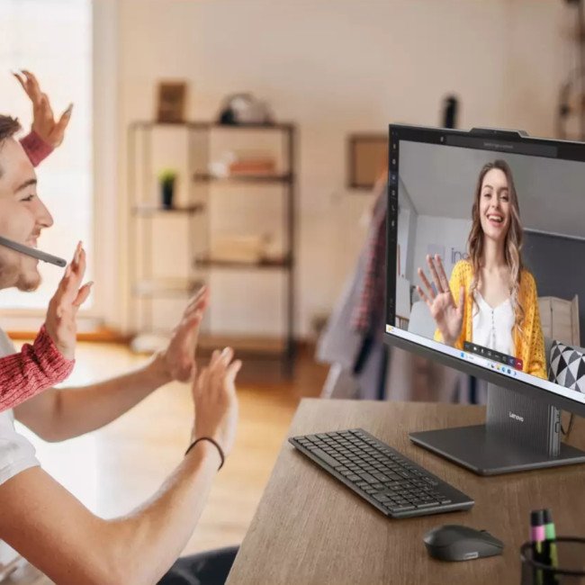 Lenovo IdeaCentre AIO 24ARR9 AMD Ryzen 3 7335U 8GB RAM 512GB SSD 23.8 inch Full HD Windows 11 Home All-In-One Desktop PC