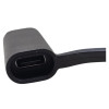 Lenovo Hybrid 4X90U90618 1 Meter USB-C with USB-A Cable Black