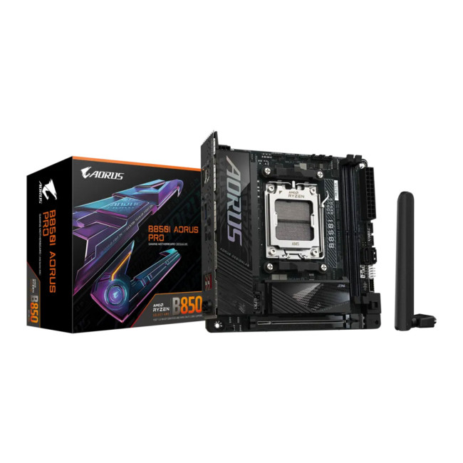 GIGABYTE B850I AORUS PRO Mini ITX AMD Socket AM5 Motherboard