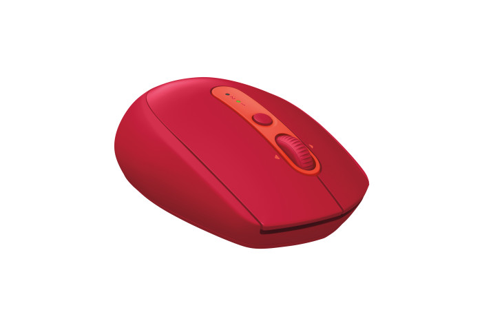 Logitech M590 Mouse Right-hand RF Wireless+Bluetooth Optical 1000 DPI - Red