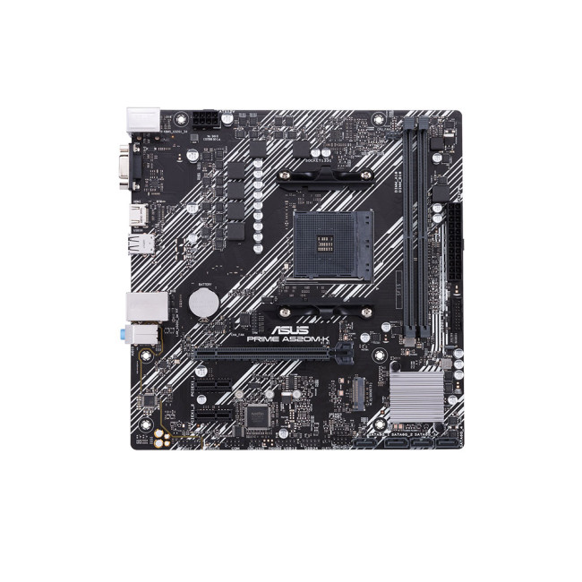 ASUS Prime A520M-K AMD A520 Socket AM4 micro ATX Motherboard - 90MB1500-M0EAY0