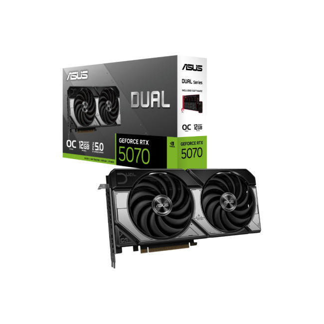 ASUS Geforce RTX 5070 DUAL 12GB OC Graphics Card