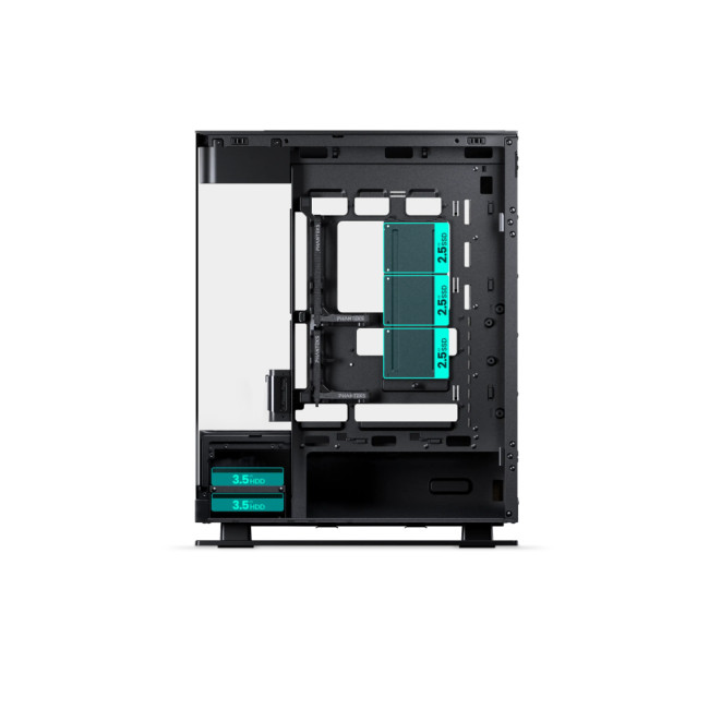 Phanteks Evolv X2 Black RGB Tempered Glass Mid Tower Gaming PC Case - Black
