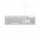 DELL KB216 Wired Multimedia Keyboard USB QWERTY UK English - White