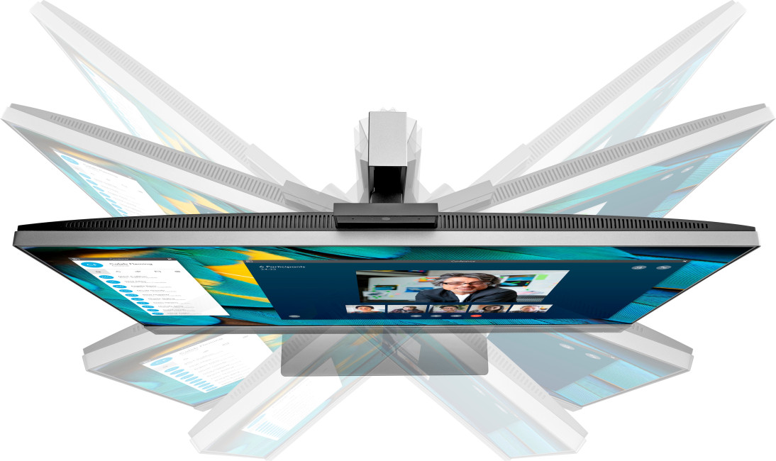 HP EliteDisplay E243m 23.8" FHD Widescreen LED Monitor Aspect Ratio 16:9 USB HDMI VGA DP Response time 5 ms