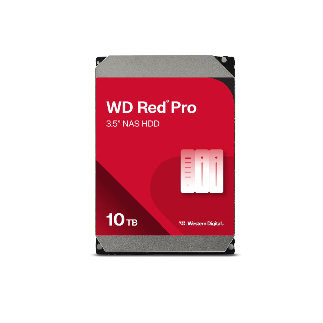 Western Digital Red Pro 10 TB 3.5" SATA III 7200 RPM Internal NAS Hard Drive