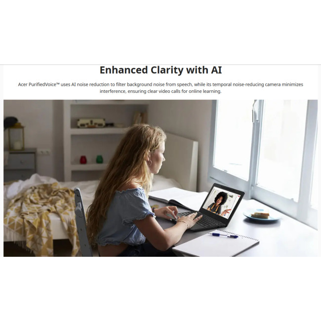 Acer TravelMate B3 TMB311-34 Intel N150 4GB RAM 128GB eMMC 11.6" HD Windows 11 Pro Education Business Laptop