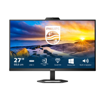 Philips 5000 series 27E1N5600HE/00 27" Quad HD IPS 75Hz 4ms Height Adjustable Monitor with Speakers