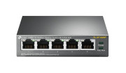 TP-LINK TL-SF1005P Network Switch Unmanaged Fast Ethernet (10/100) (PoE), Black