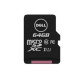 DELL 385-BBKL Flash Memory Card 64 GB MicroSDHC - Black