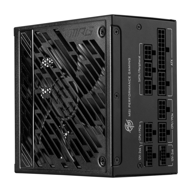 MSI MPG A1000GS PCIE5 1000W Gold ATX 3.1 Fully Modular PSU Power Supply