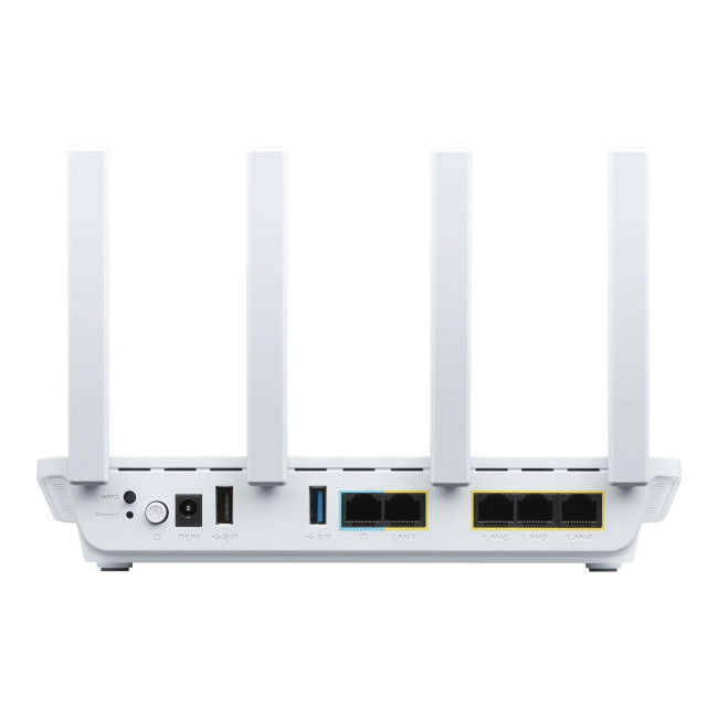 ASUS EBR63 Expert Dual-Band Wi-Fi Wireless Router Switch and Security Gateway White