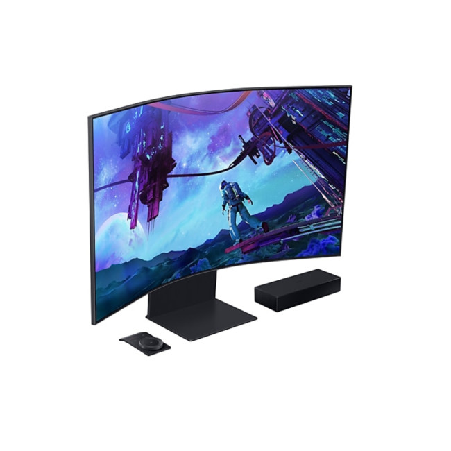 Samsung Odyssey LS55CG970NU 55" 3840 x 2160 4K Ultra HD VA LED 165 Hz 1 ms Curved Monitor