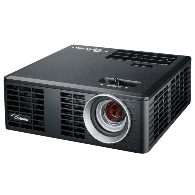 Optoma ML750e Ultra Compact Portable HD Ready Home Cinema Short Throw DLP 3D LED Black Projector Built-in Speakers